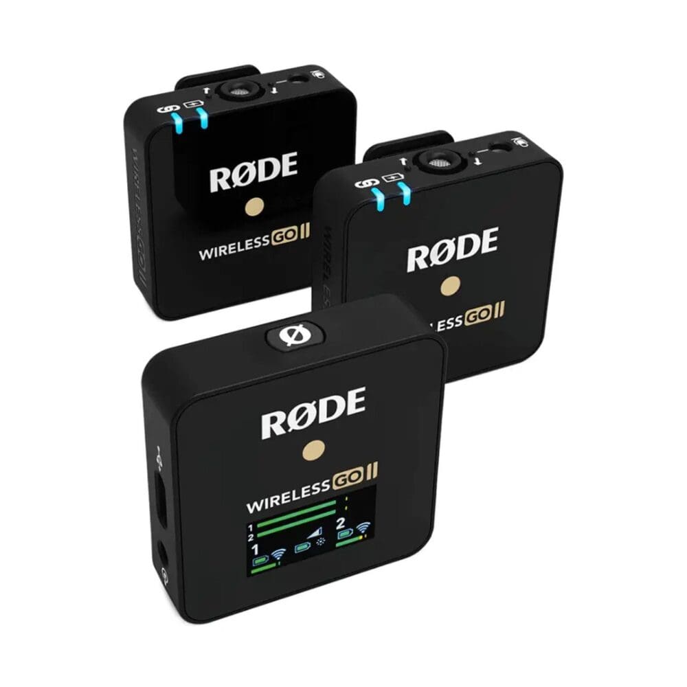 Rode Wireless Go 2 | WIGOII (Dual Channel Wireless Microphone System)