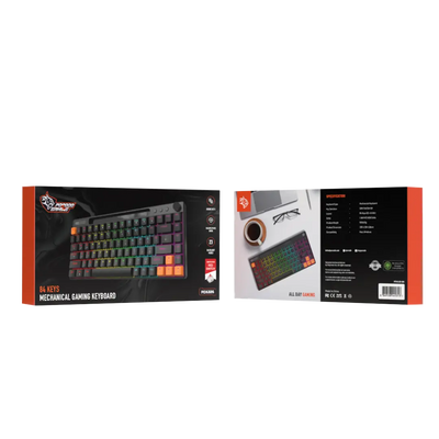 Porodo 84 Keys (PDX226) | Wired Mechanical Gaming Keyboard