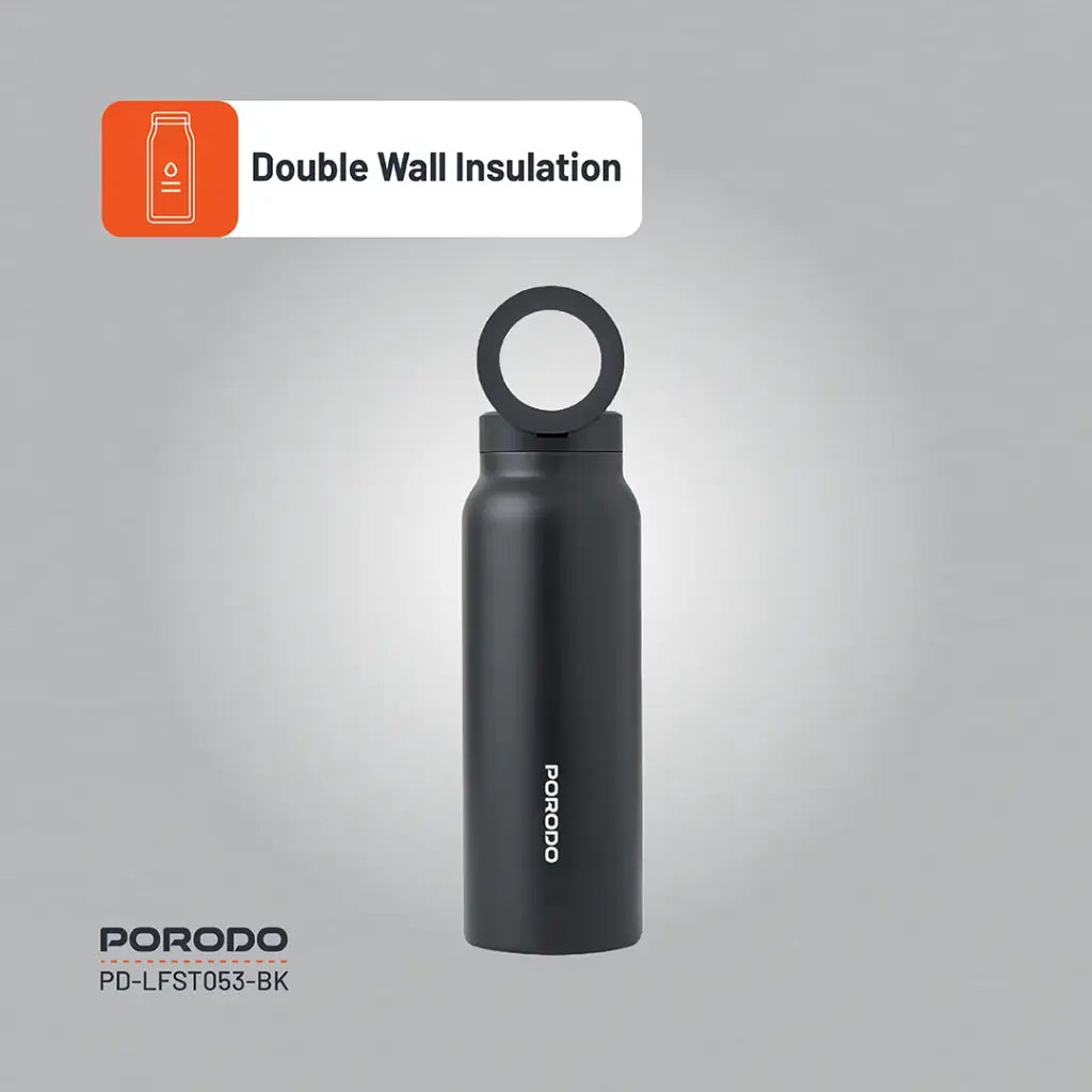 Porodo Water Bottle with Magnetic Mount