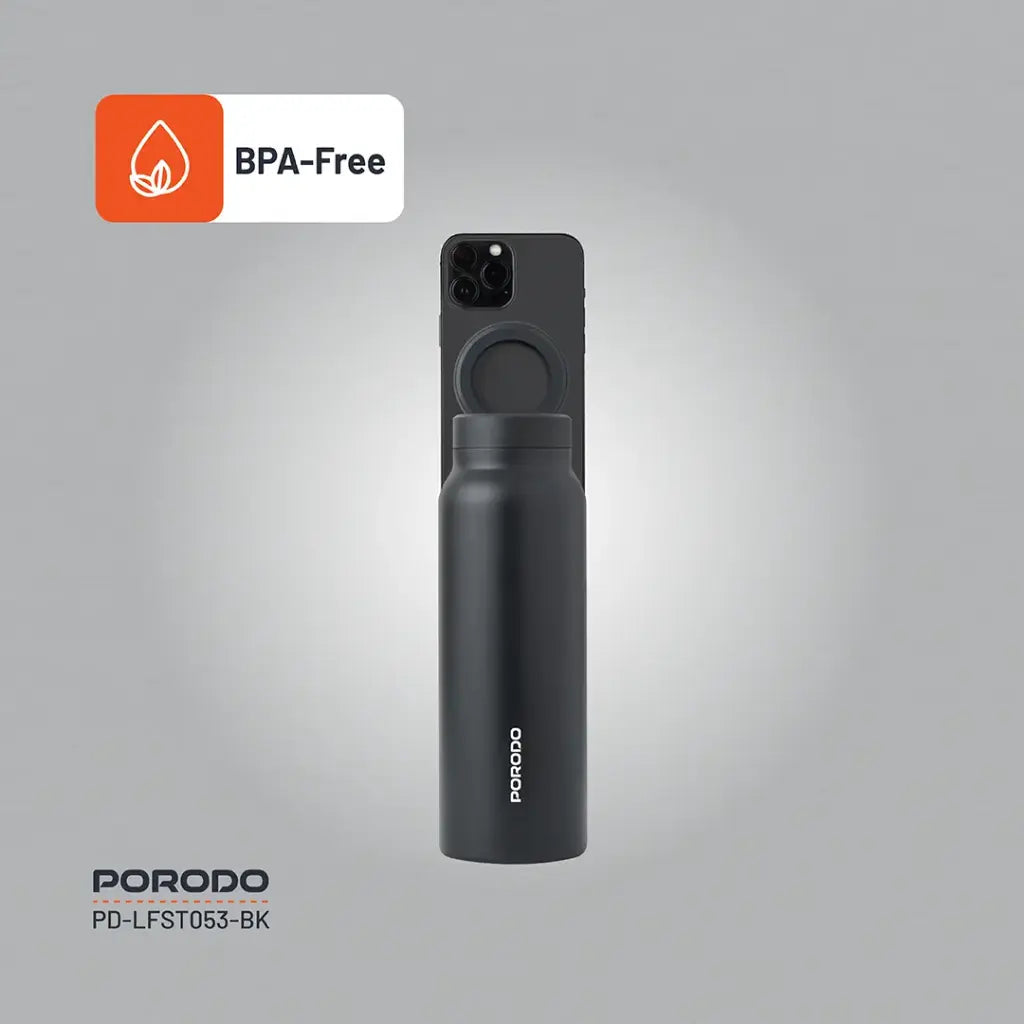 Porodo Water Bottle with Magnetic Mount