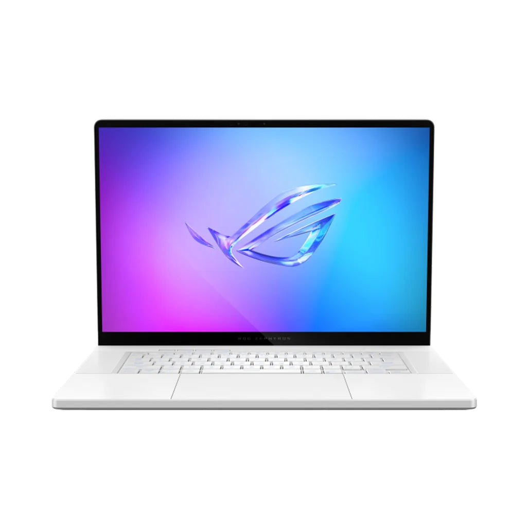 ASUS ROG ZEPHYRUS G16 GU605CX-QR099 (CORE ULTRA 9 285H, 1TB NVME/64GB DDR5 ON BOARD, 16" (2560 x 1600) OLED 240HZ, RTX 5090 24GB, DOS / PLATINUM WHITE)