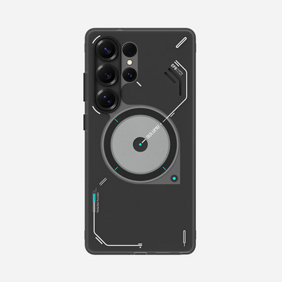 AULUMU Frosted Case for Samsung Galaxy S25 Ultra (Cooling Tech, Color Changing Sensor, Glow in The Dark)