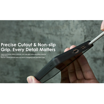 AULUMU Frosted Case for Samsung Galaxy S25 Ultra (Cooling Tech, Color Changing Sensor, Glow in The Dark)