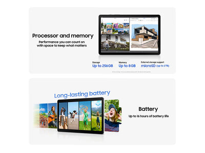 Samsung Galaxy Tab S10 Lite X400 (10.9-inch, 90Hz Refresh Rate, S-Pen, 16 Hours Battery Life)