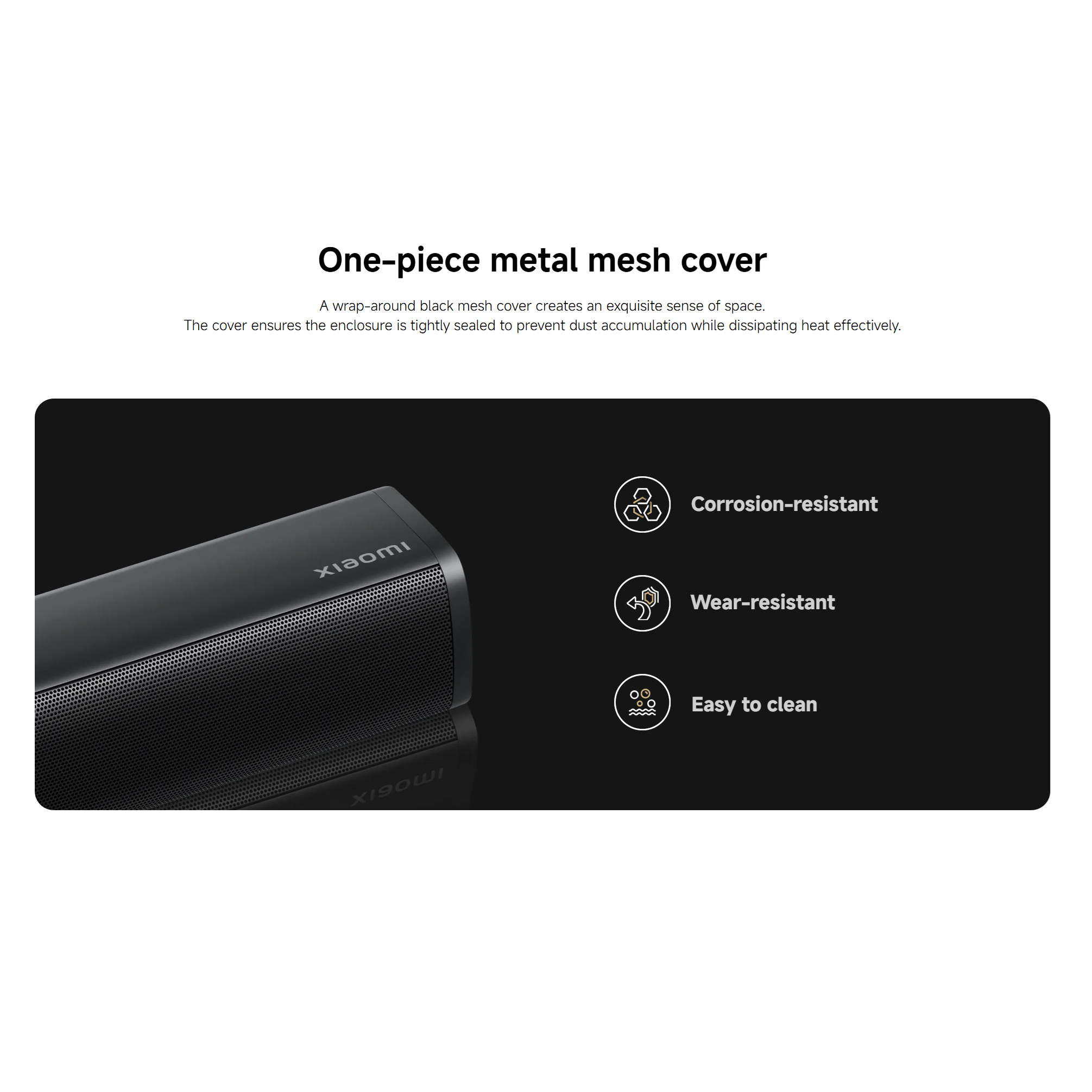 Xiaomi Soundbar 2.0ch (Sleek and Minimalist Soundbar, Bluetooth 5.3, 15W Full Range Speakers)