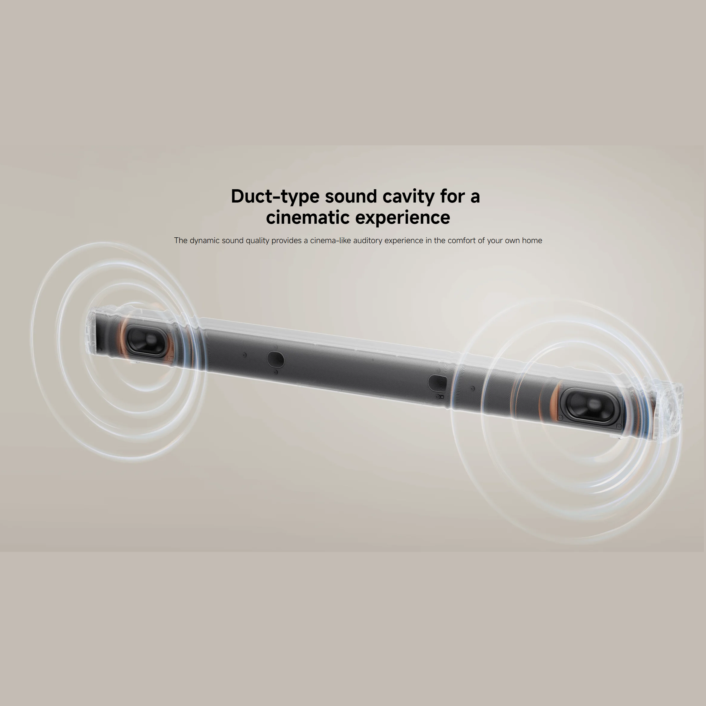 Xiaomi Soundbar 2.0ch (Sleek and Minimalist Soundbar, Bluetooth 5.3, 15W Full Range Speakers)