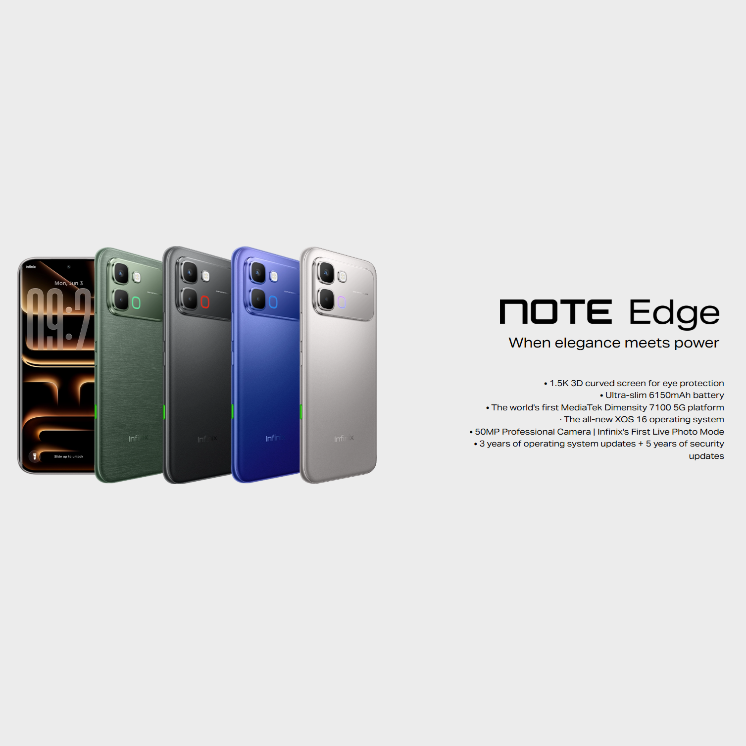 Infinix Note Edge 8GB/256GB