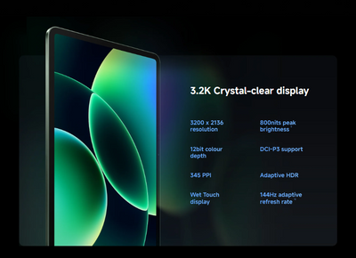 Xiaomi Pad 8 Pro 12GB/512GB {Xiaomi Focus Pen Pro Free}