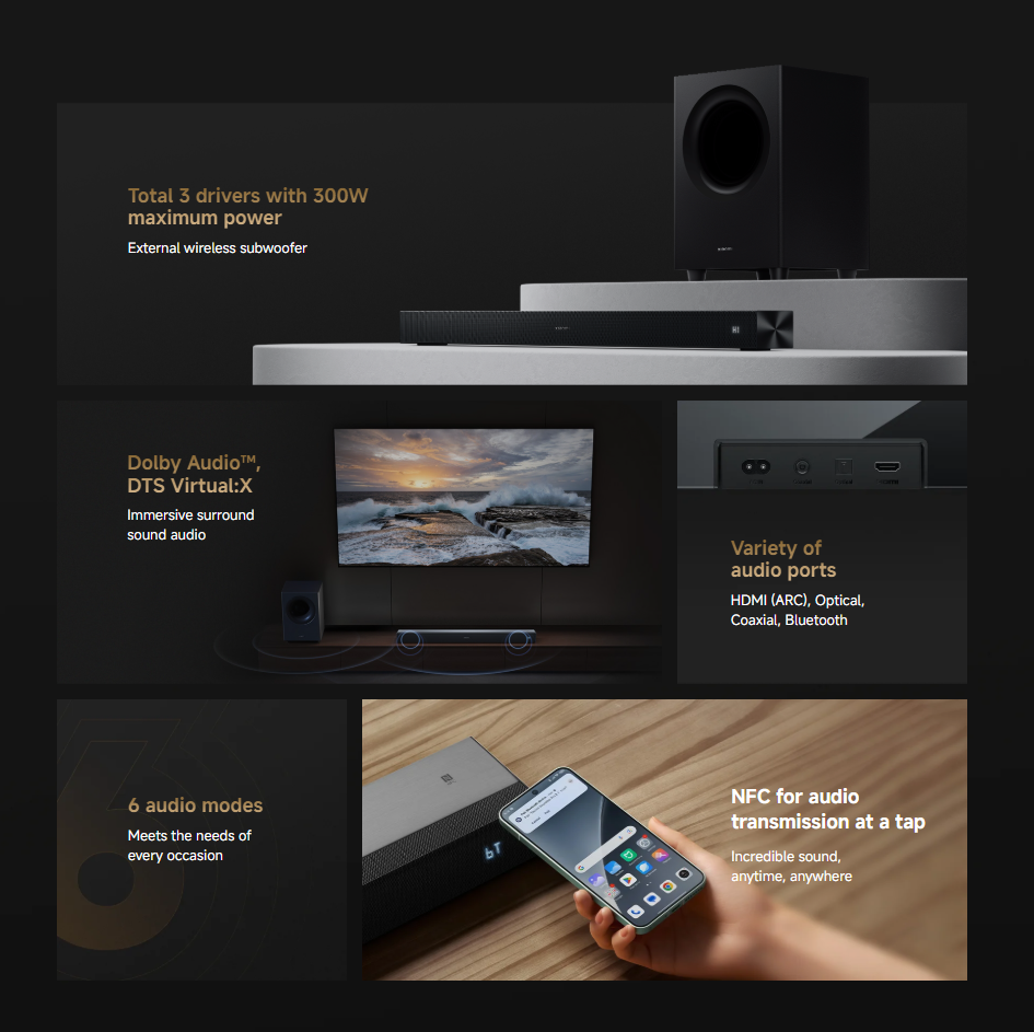 Xiaomi Soundbar Pro 2.1