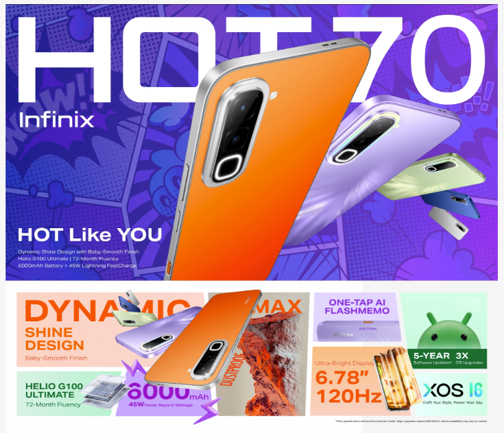 Infinix Hot 70