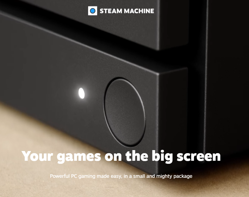 {Soon} Valve Steam Machine