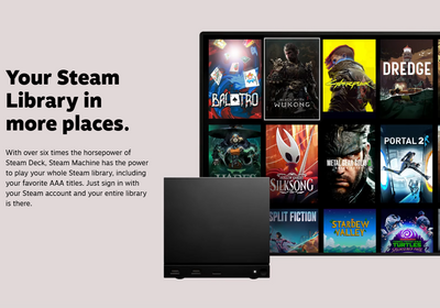 {Soon} Valve Steam Machine