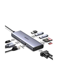 UGREEN 9-in-1 USB-C Hub 100W PD, 4K HDMI, VGA, Ethernet, SD/TF (15600)