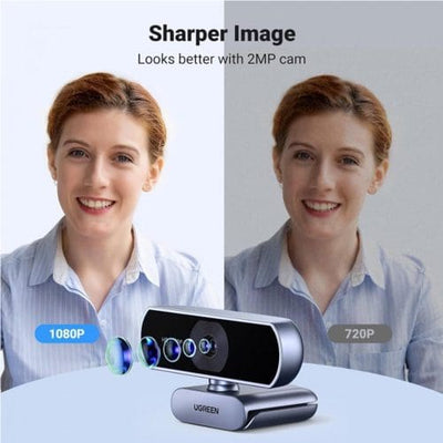 UGREEN Full HD USB Webcam with Microphone (15728)