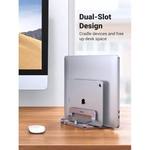 UGREEN Aluminium Alloy Vertical Laptop Stand Holder (60643)
