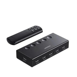 UGREEN 5 Ports HDMI Splitter with Remote Control, 5 In 1 Out (90512)