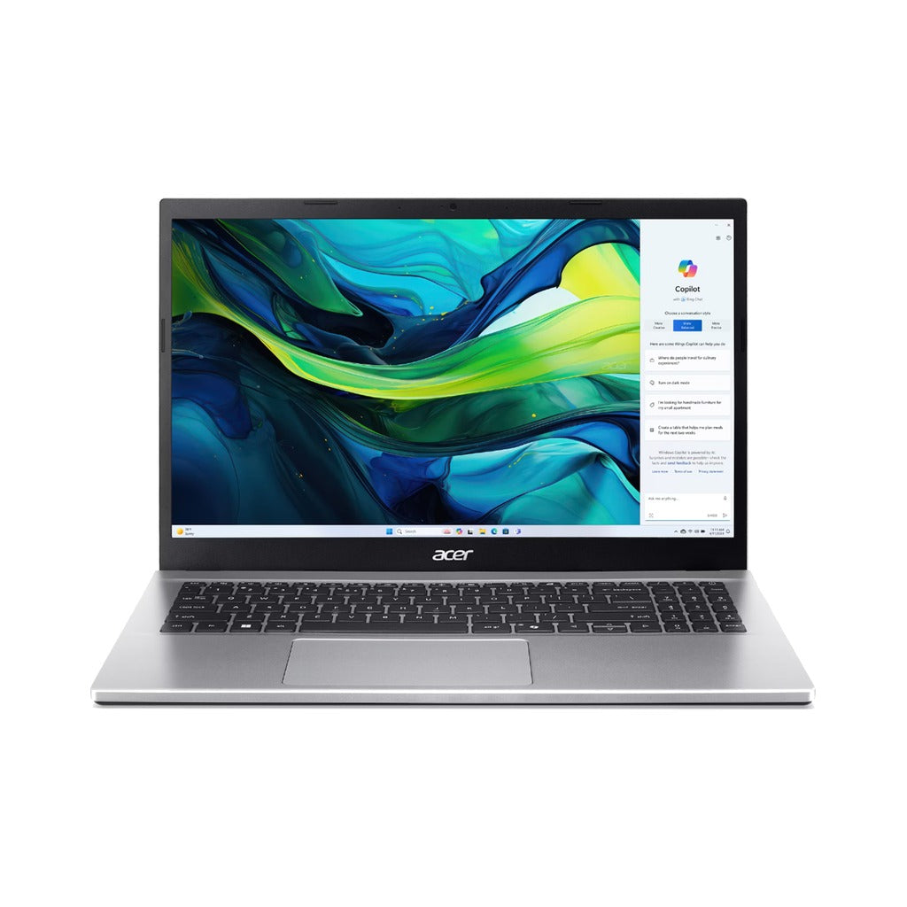 ACER ASPIRE GO 15 AG15-42P-R917 (AMD Ryzen 7 7730U, 512GB NVME/16GB DDR4, 15.6" FHD, AMD RADEON, WIN 11 / PURE SILVER)