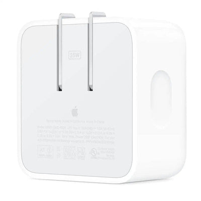 Apple Dual USB-C Port 35W Compact Power Adapter 2 PIN