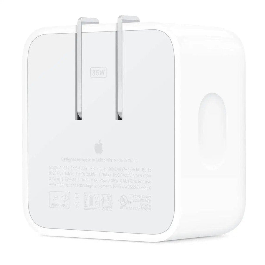 Apple Dual USB-C Port 35W Compact Power Adapter 2 PIN in Lebanon - OutGeeked