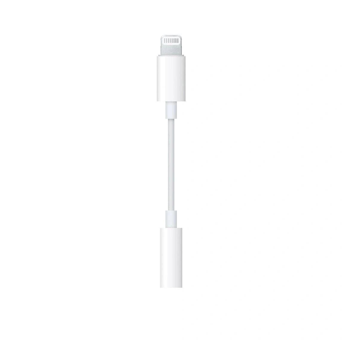 Apple Lightning Headphone Jack Adapter  - White (MMX62)