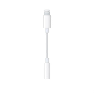 Apple Lightning Headphone Jack Adapter - White (MMX62)