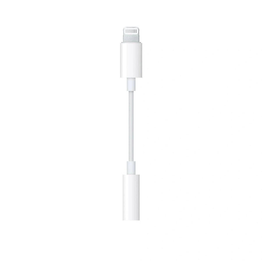 Apple Lightning Headphone Jack Adapter - White in Lebanon - OutGeeked