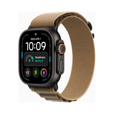 Apple Watch Ultra 4 49mm Black Titanium - Alpine Loop Desert (MKF34)