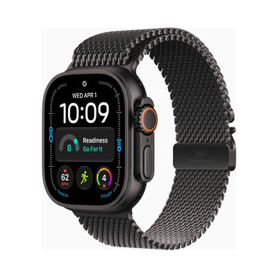 Apple Watch Ultra 4 49mm Black Titanium - Titanium Milanese (MK0F4)