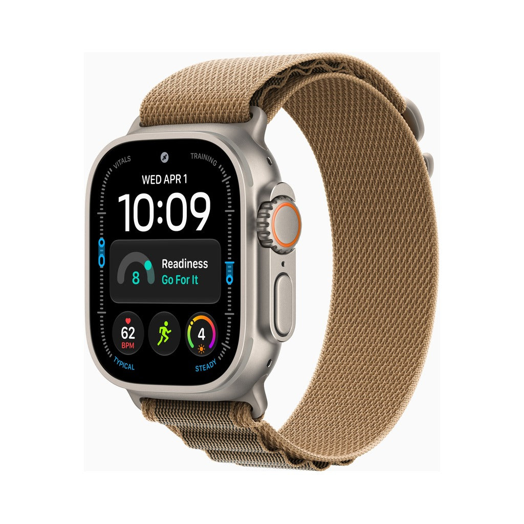Apple Watch Ultra 4 49mm Natural Titanium - Alpine Loop Desert (MK7G4)