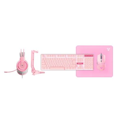Fantech P51 (Pink) | 5-in-1 Gaming Combo