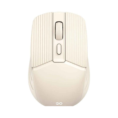 Fantech W605 Go 2.4GHz Optical Wireless Mouse, 1600 DPI - Beige