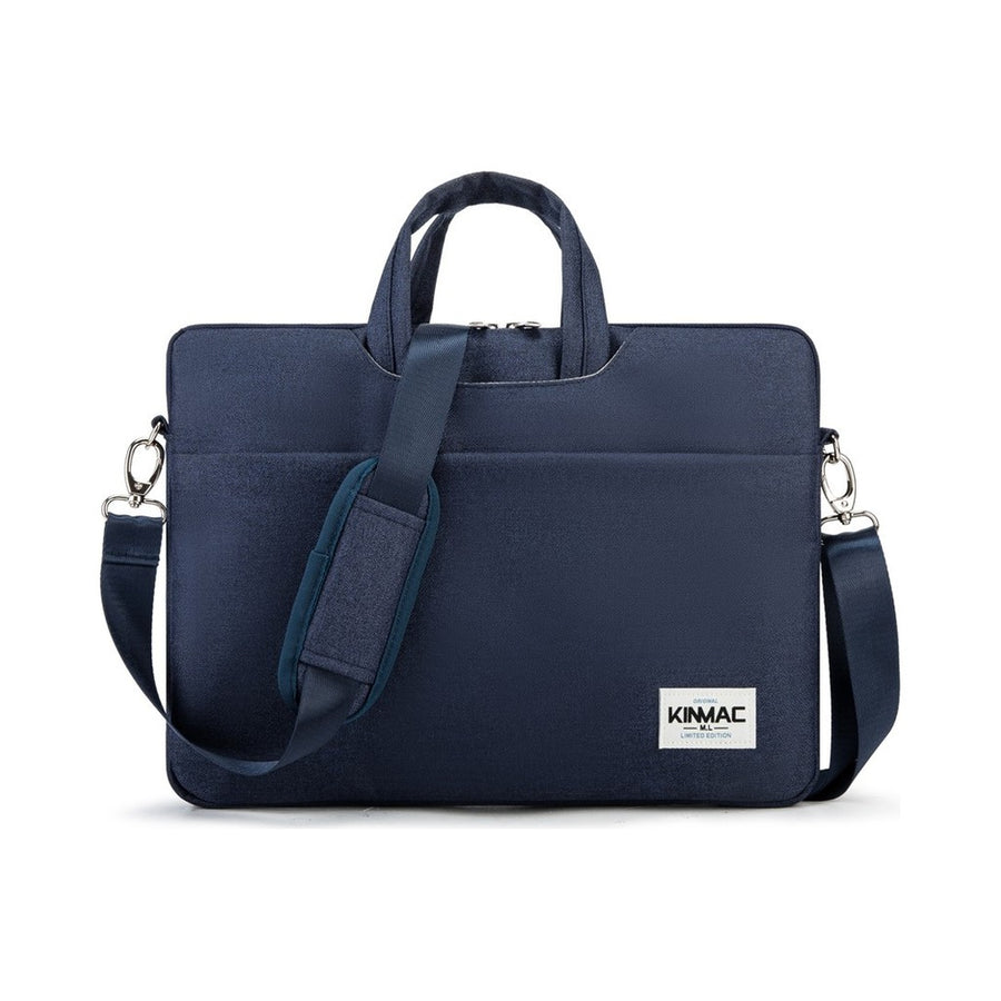 Kinmac Premium Laptop Sleeve Bag with Shoulder Strap, 13-16 Inch - Blue