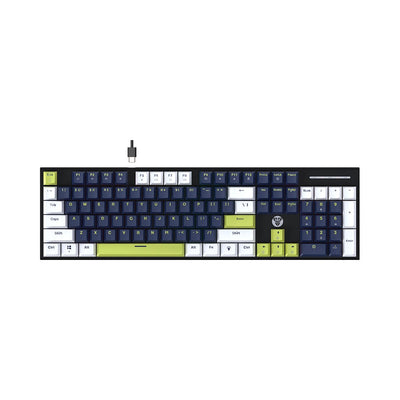Fantech MK878S ATOM104S 95% Hot-Swappable Mechanical Keyboard - Blue