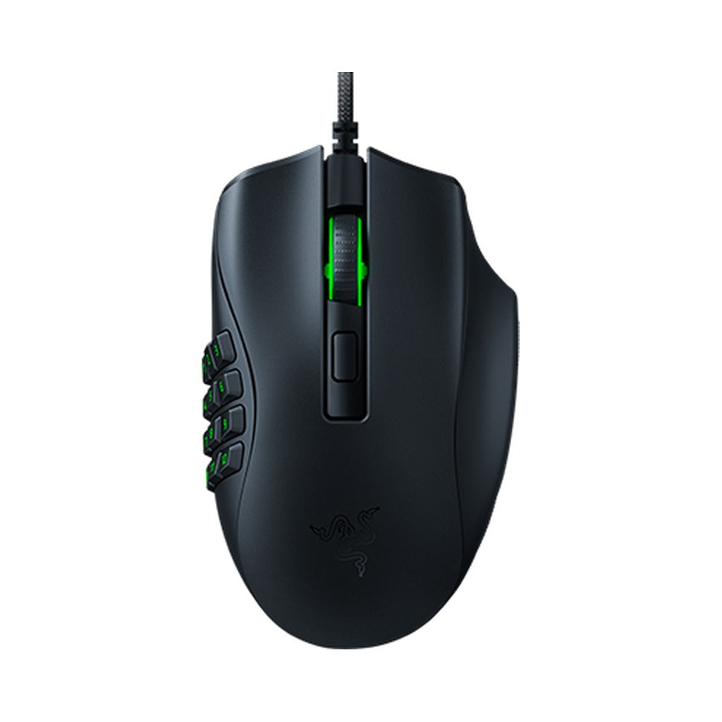 Razer Naga X Wired MMO Gaming Mouse - Black