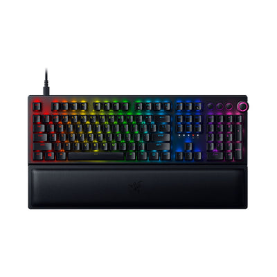 Razer BlackWidow V3 Pro Wireless Mechanical Gaming Keyboard (Green Switch) - Black