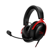 HyperX Cloud III Wired Gaming Headset - Black-Red