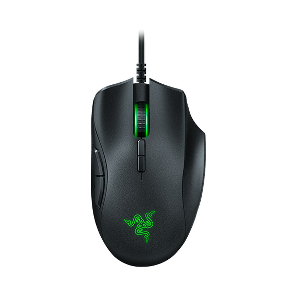 Razer Naga Trinity Wired MMO/MOBA Gaming Mouse - Black