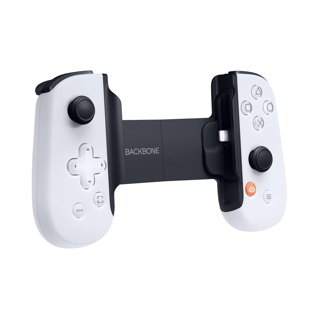 Backbone One Mobile Gaming Controller for iPhone - PlayStation Edition (Lightning, 2nd Gen) - White