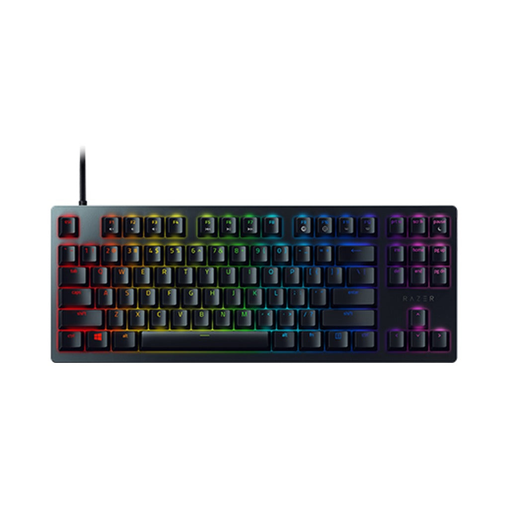 Razer Huntsman Tournament Edition Tenkeyless Optical Gaming Keyboard (Linear Red Switch) - Black