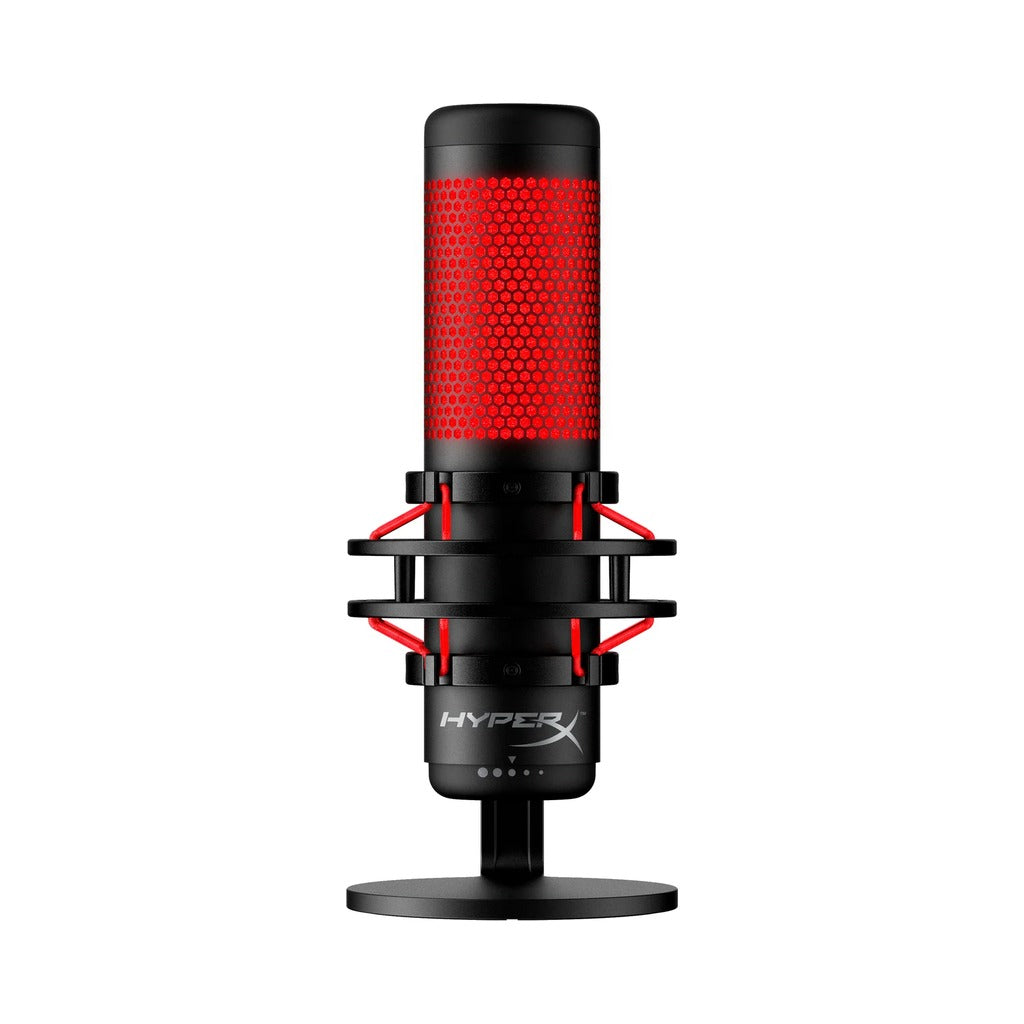 HyperX QuadCast USB Microphone - Black-Red