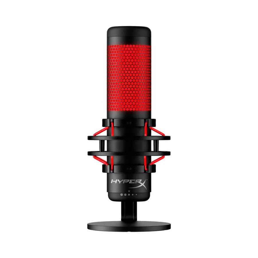 HyperX QuadCast USB Microphone - Black-Red