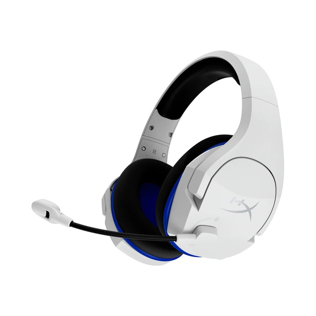 HyperX Cloud Stinger Core Wireless Gaming Headset for PlayStation - White-Blue