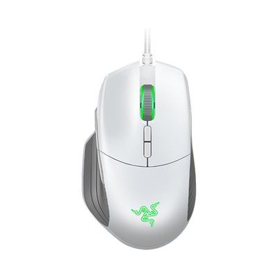 Razer Basilisk Wired Gaming Mouse - Mercury (White)