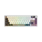 Attack Shark X66 Tri-Mode Wireless Mechanical Gaming Keyboard - White Cheese