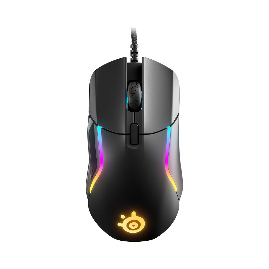 SteelSeries Rival 5 Wired Gaming Mouse - Black
