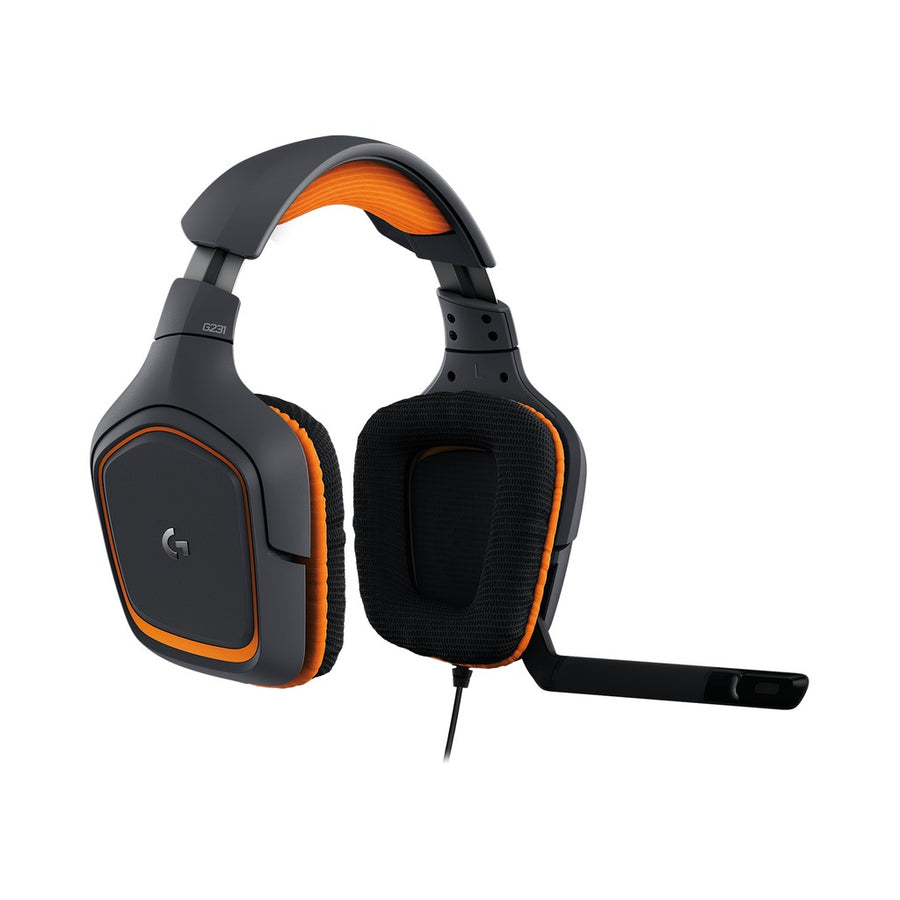Logitech G231 Prodigy Wired Gaming Headset - Black