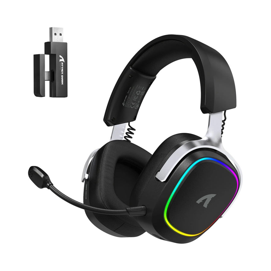 Attack Shark G800 Wireless Gaming Headset - Black