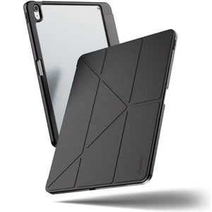 Blupebble New Yorker Slim Case With Y-Fold Stand | Apple iPad Air 11-inch (M2/M3) Case (Black)