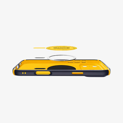 Spigen Nano Pop Hybrid for Apple iPhone 17 Pro Max (Navy/Yellow)