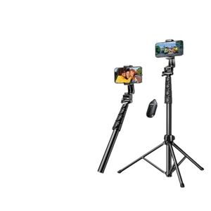UGREEN Dual Function Selfie Stick & Tripod with Bluetooth Remote, 178cm (15609)